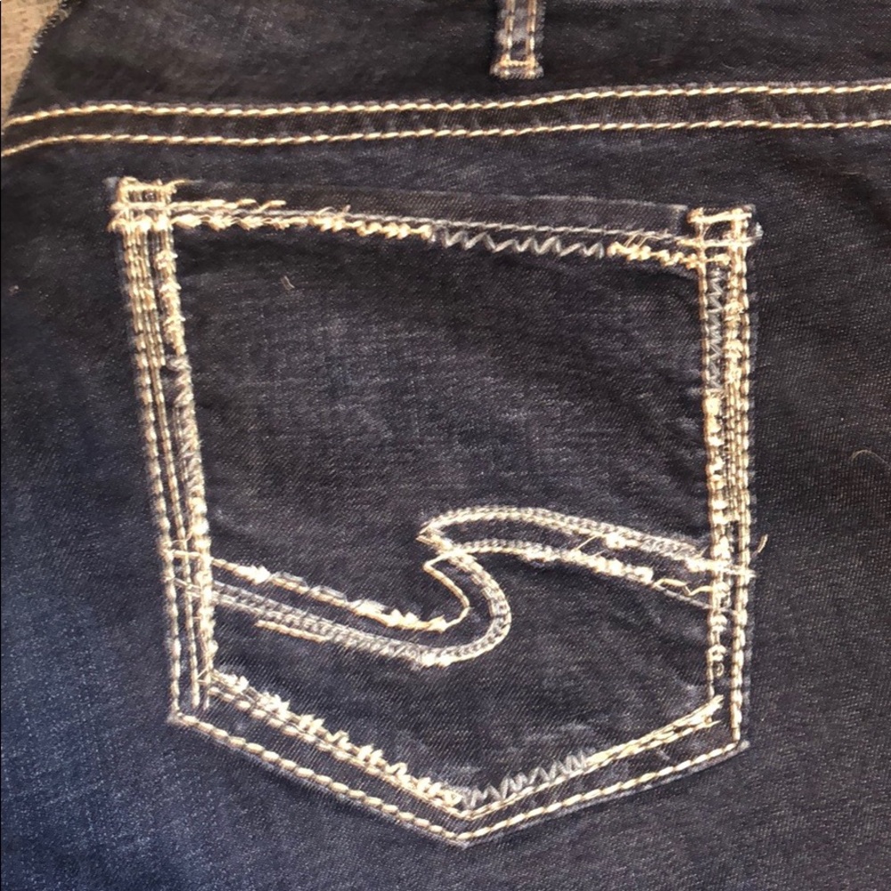 Silver jeans